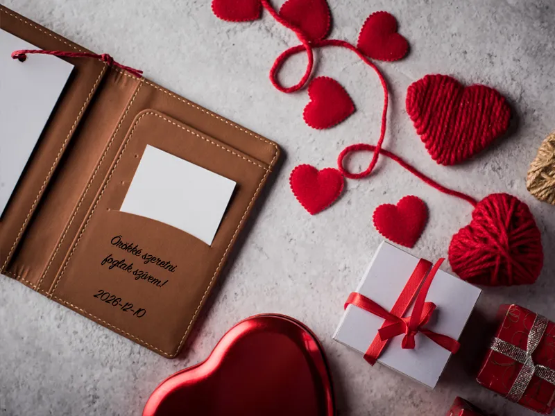Valentin-napi ajándék férfiaknak: Miért a személyes üzenet a nyerő idén?