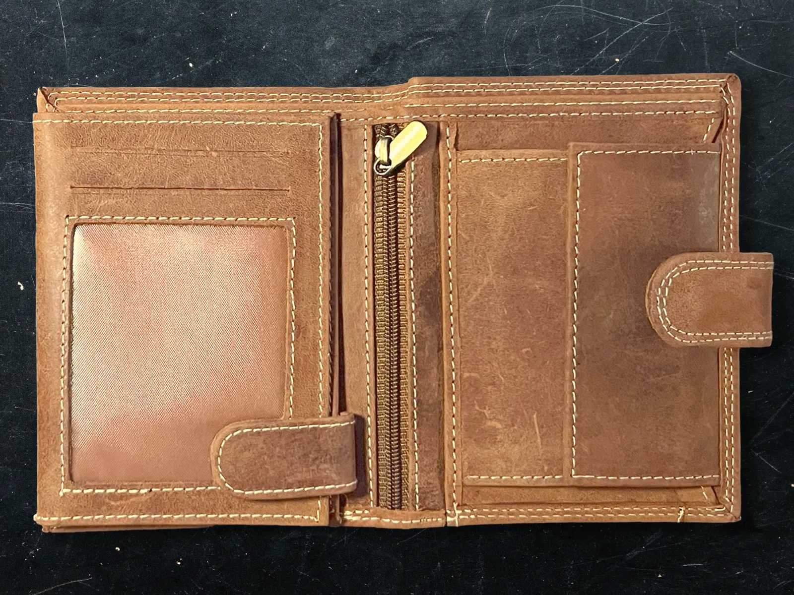 Függőleges Pénztárca Hátlap