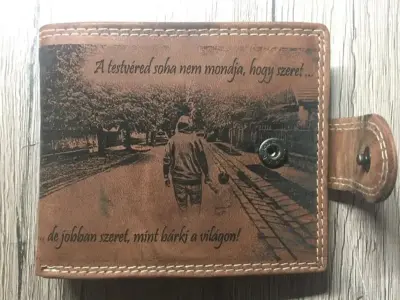 Gravírozott Pénztárca Referencia Kép 7