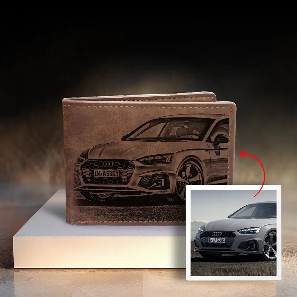 Rendelj gravírozott pénztárcát