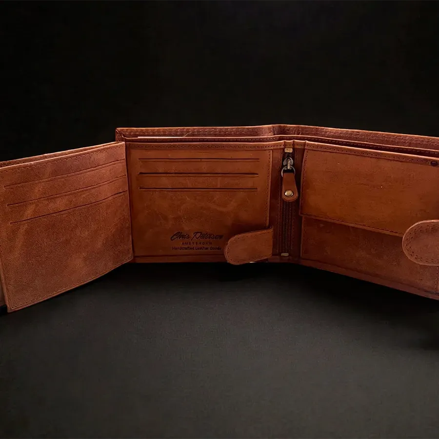 Peterson Nagy Csatos Gravíozott Pénztárca - Gallery