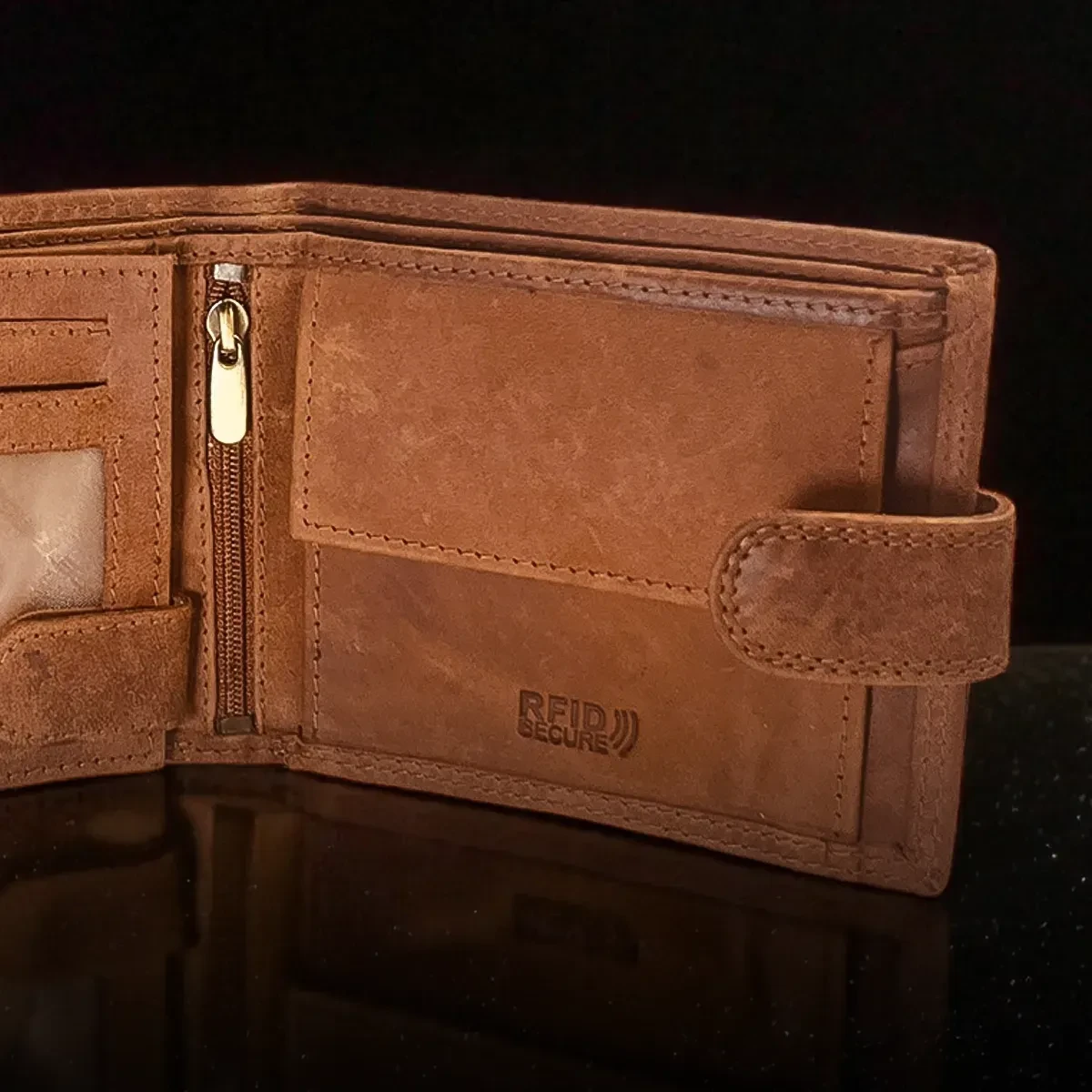 Peterson Nagy Csatos Gravírozott Pénztárca - Gallery